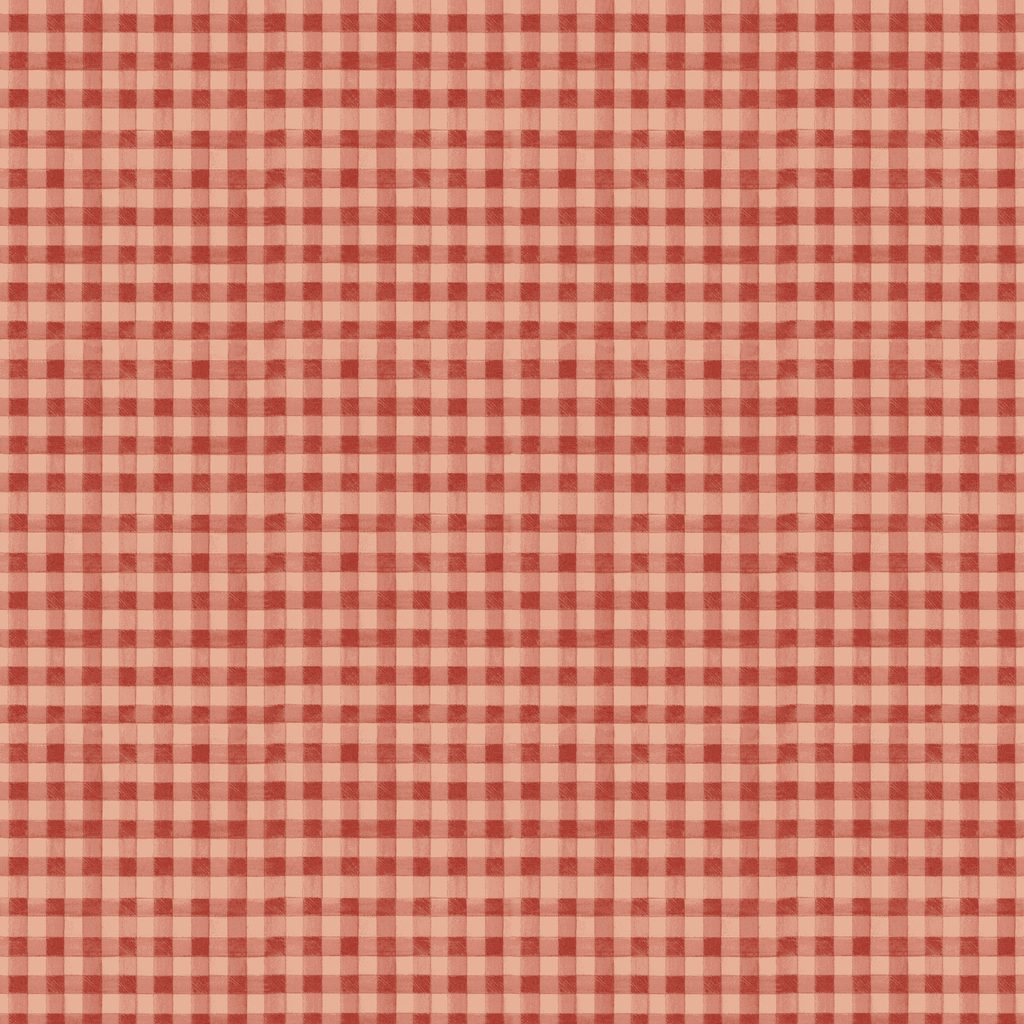 W195-024-555 / Check - Red