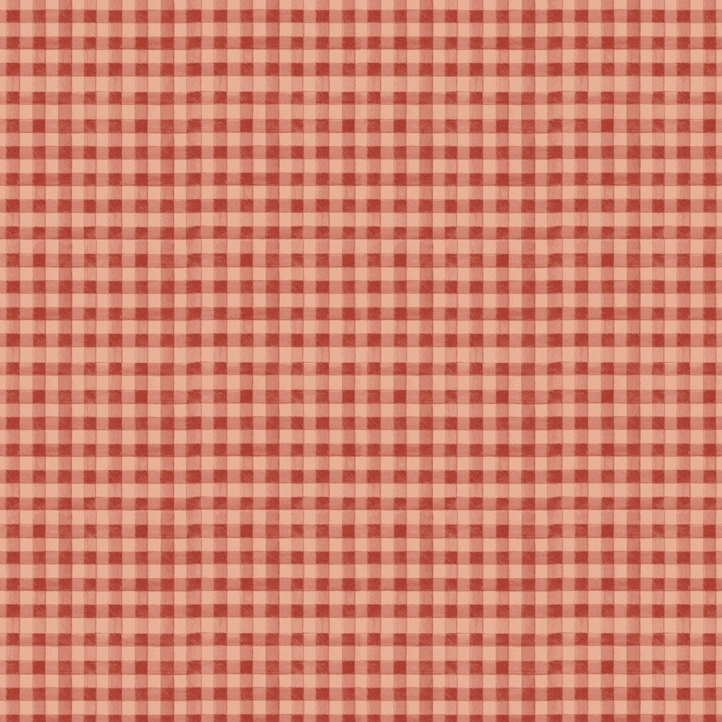 [W195-024-555] W195-024-555 / Check - Red