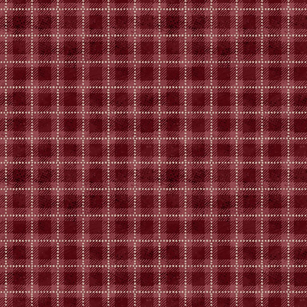 W115-045-551 / Plaid - Burgundy