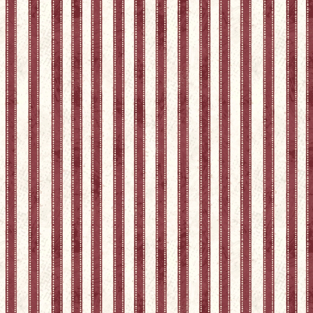 [W115-047-511] W115-047-511 / Stripe - Burgundy