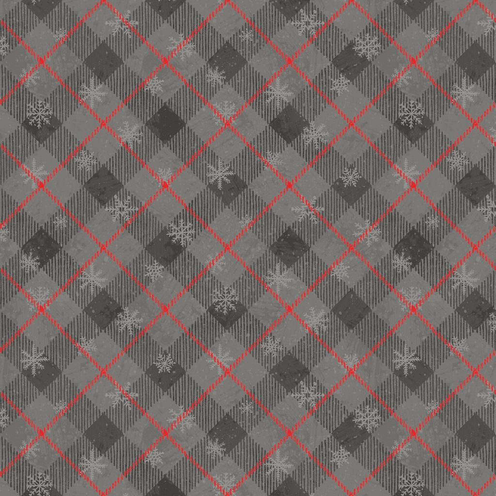 T140-006-959 / Plaid - Gray