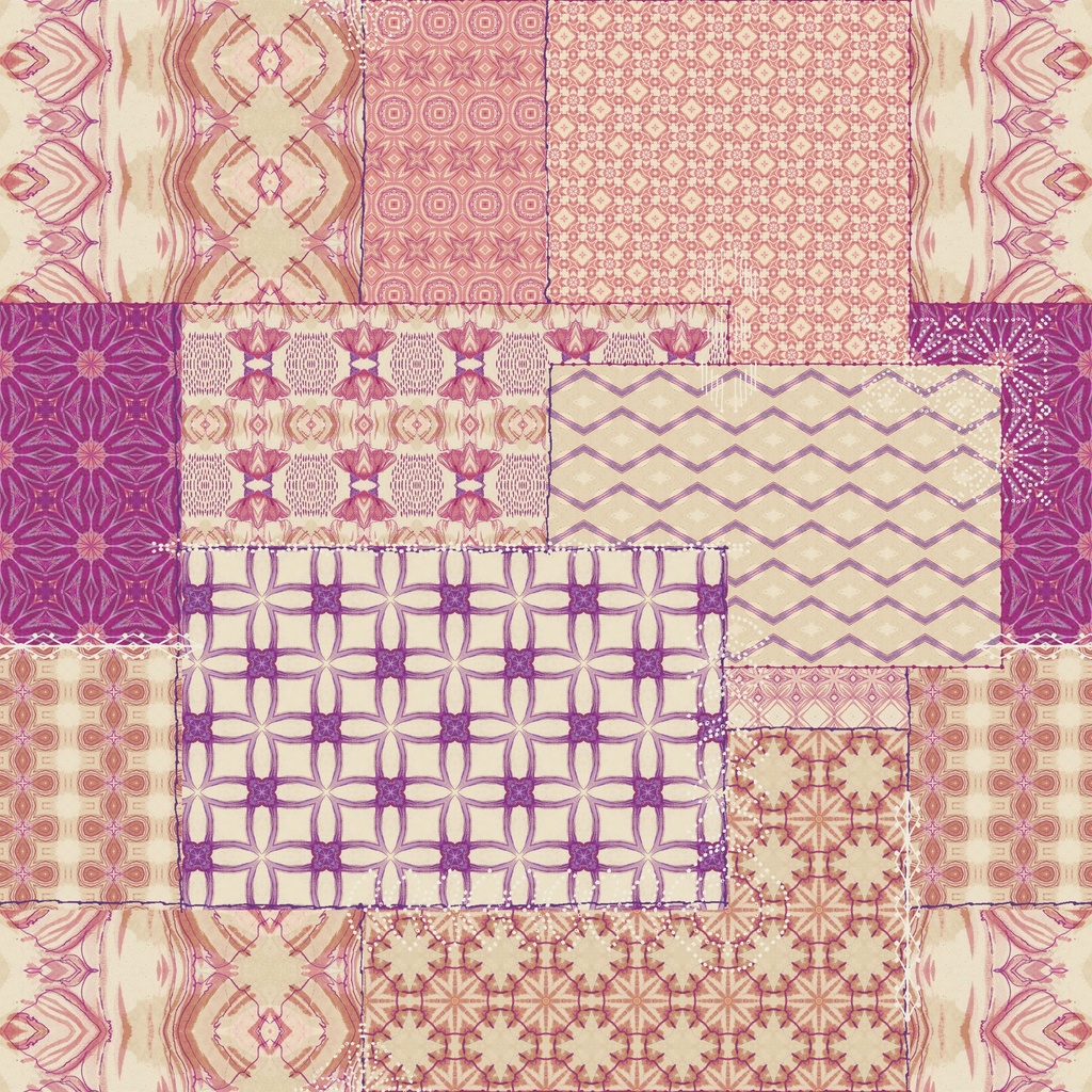 [T130-016-246] T130-016-246 / Patchwork - Multi