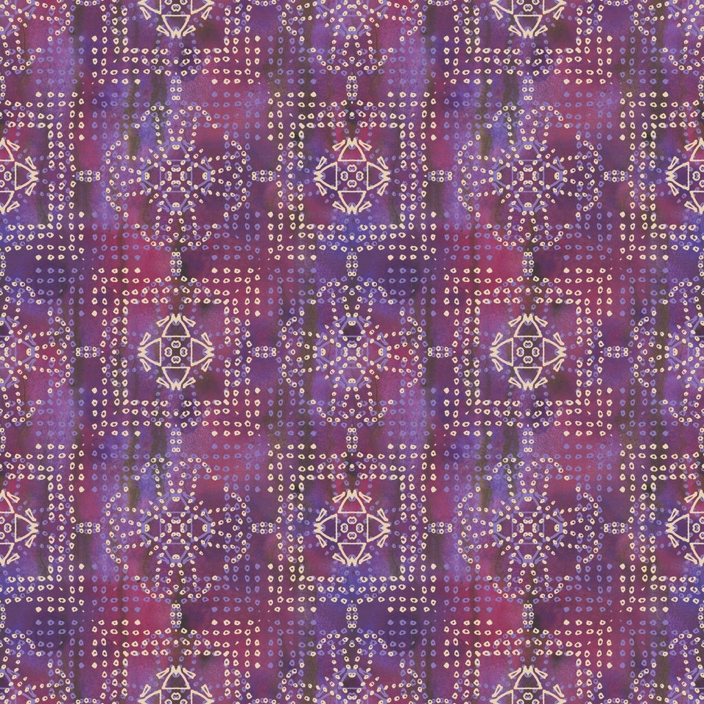 T130-021-651 / Medallions - Plum