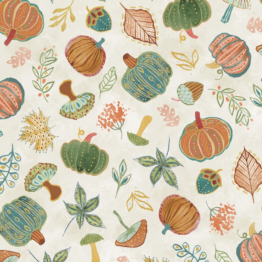 [T125-009-148] T125-009-148 / Harvest Toss - Cream
