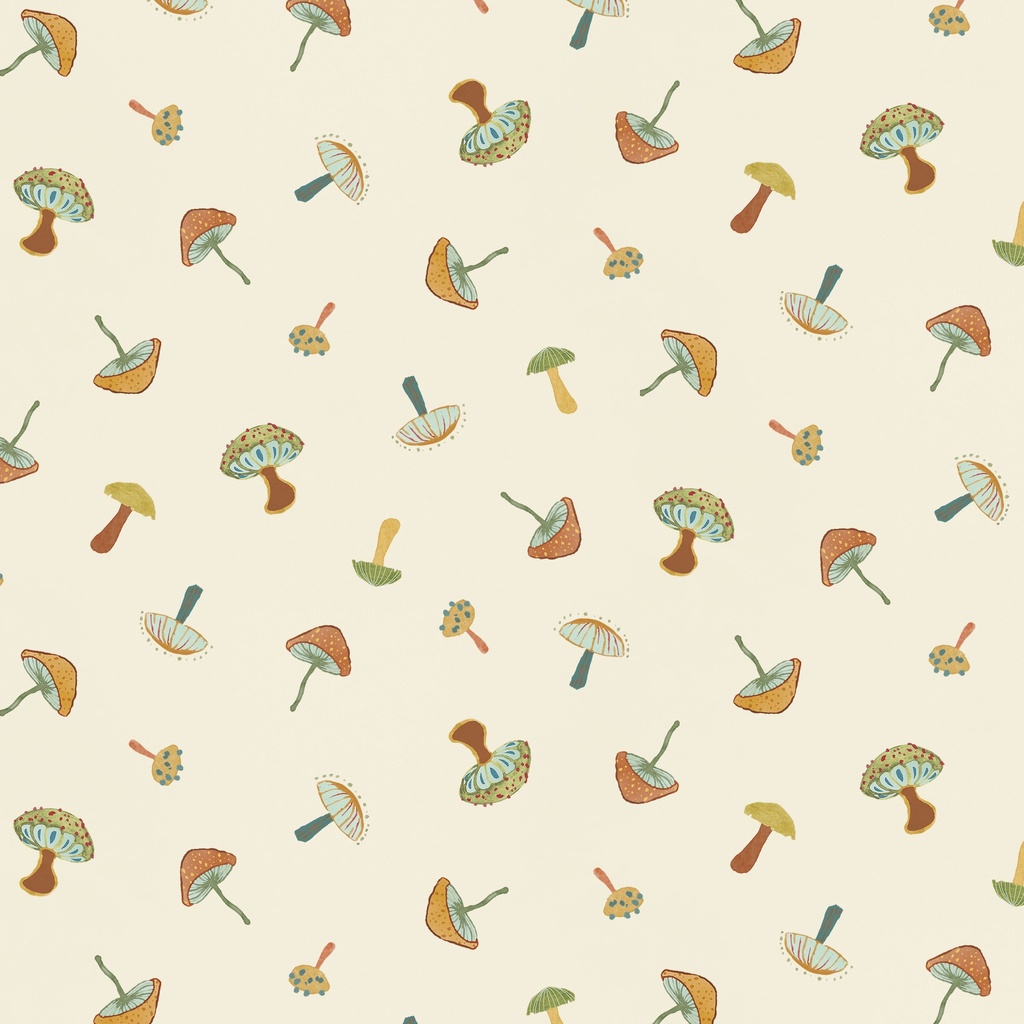 [T125-014-137] T125-014-137 / Mushrooms - Cream