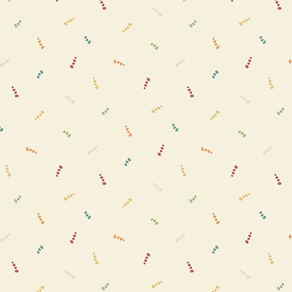 [T125-016-154] T125-016-154 / Dots - Cream