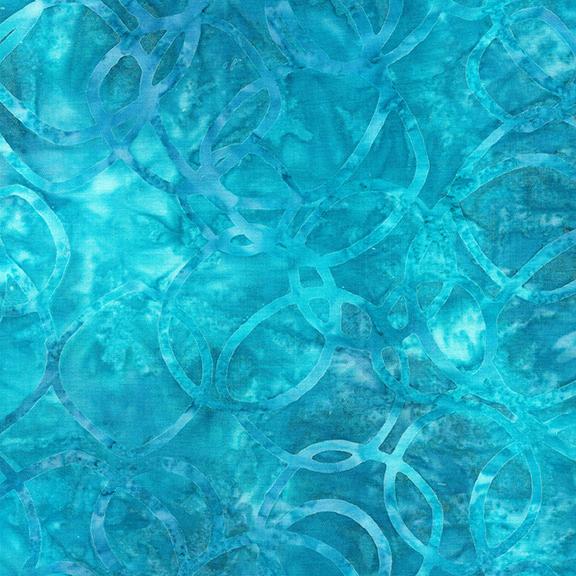 322305955 / Woodblock Rings-Teal Aruba