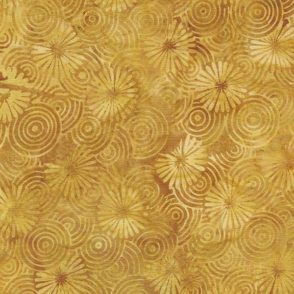Optic Flower-Yellow Amber
