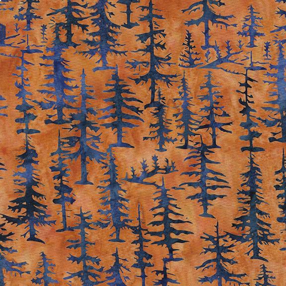 Trees-Orange Vermillion
