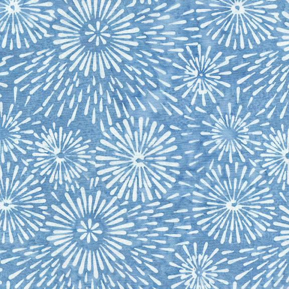 122455510 / Fireworks-Blue Sky
