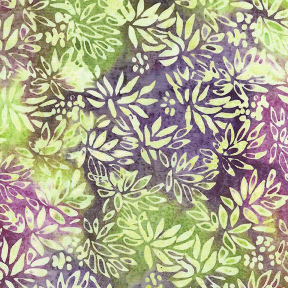 122427850 / Medium Floral-Multi Purple Green Flourite
