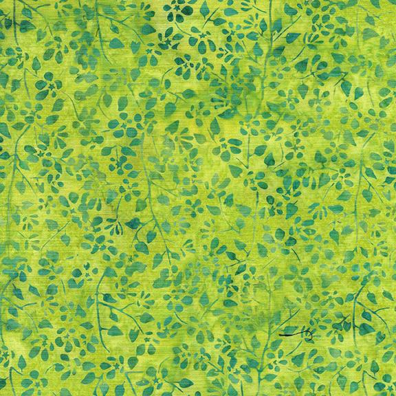 Small Floral-Green Lemongrass