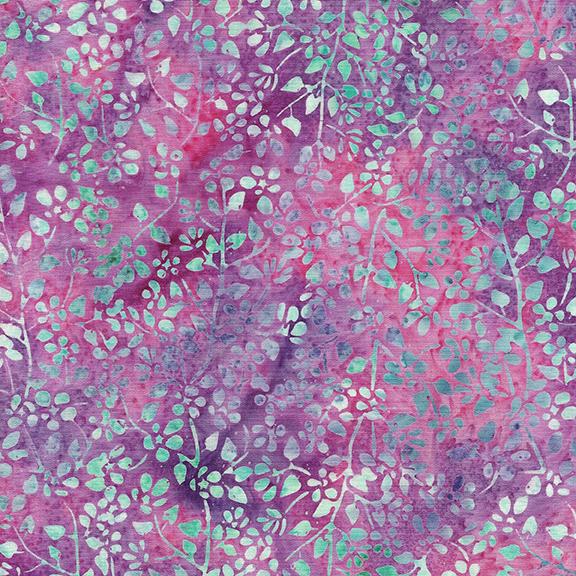 Small Floral-Multi Purple Pink Iris