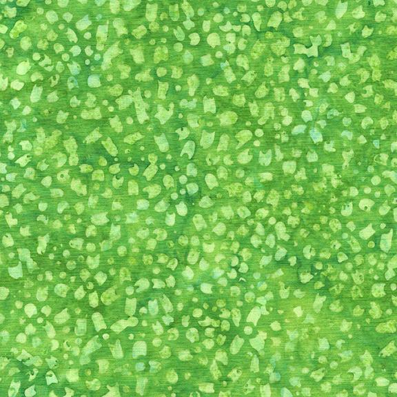 122425630 / Floral Dot-Green Lemongrass