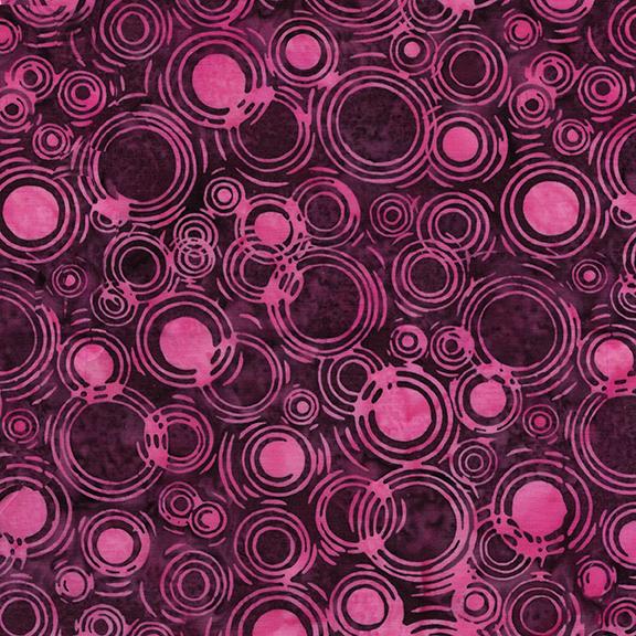 Large Dots Red Burgundy