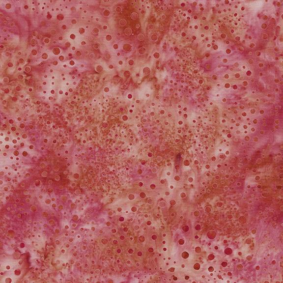 Circle Dots Multi Pink Orange Sunset
