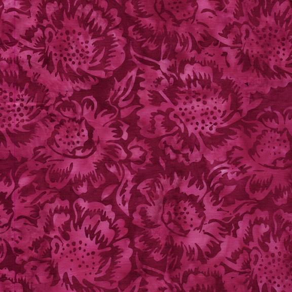 Large Floral Pink Magenta