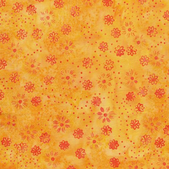 422505247 / Scattered Flowers Orange Daffodil