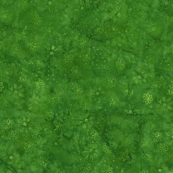 Scattered Flowers Green Apple