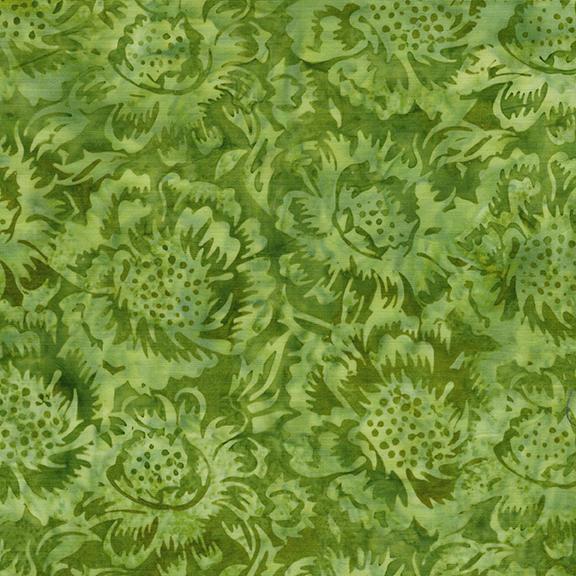 Large Floral Green Ivy