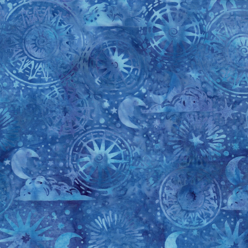 122563540 / Cosmic Shapes Blue Azure
