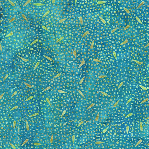 Petals-Teal Cerulean