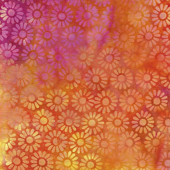 Medium Daisy-Multi Pink Orange Sunset