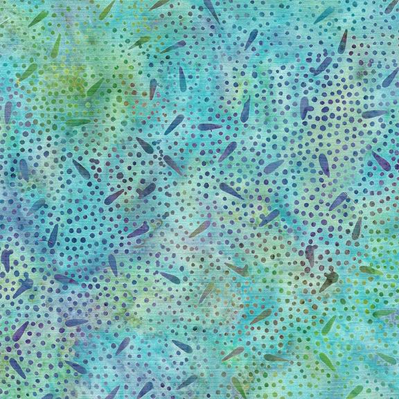 Petals-Teal Sea Glass