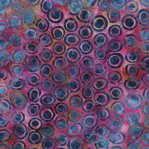 Circle on Circle-Blue Cornflower
