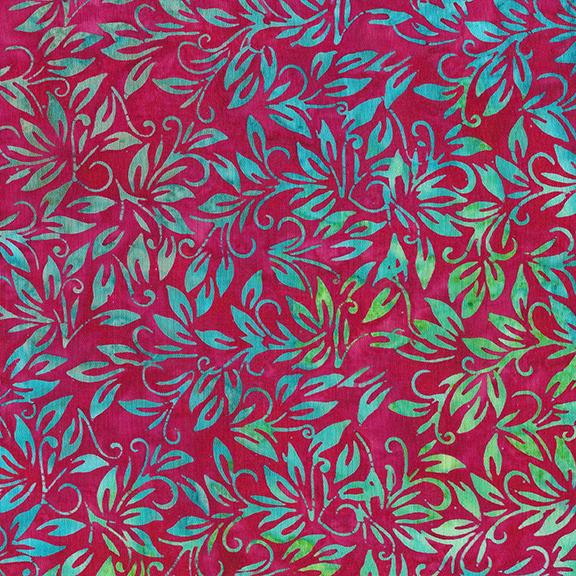 Leaf Swirl-Red Cherry