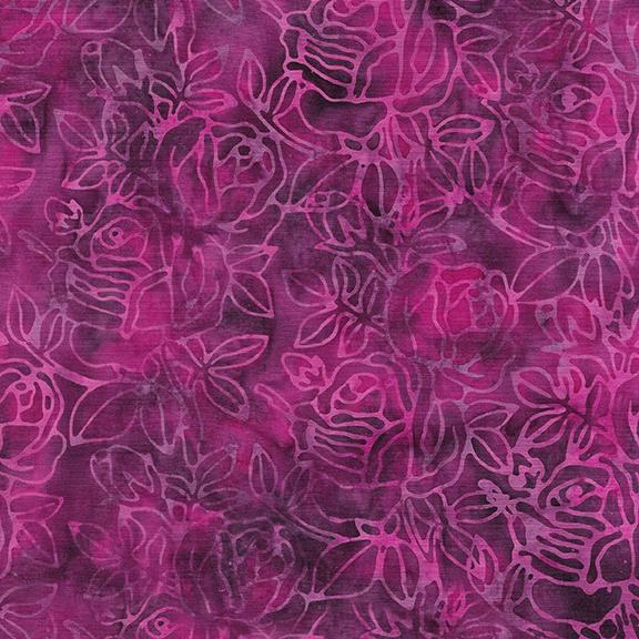 Large Rose-Multi Purple Pink Iris