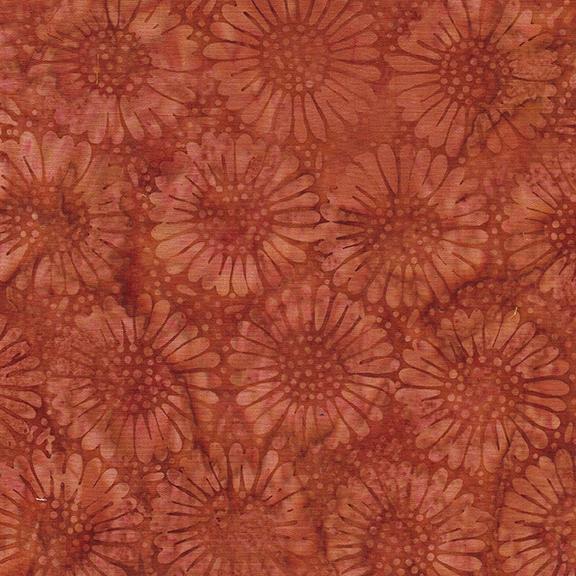 Large Daisy-Red Brick