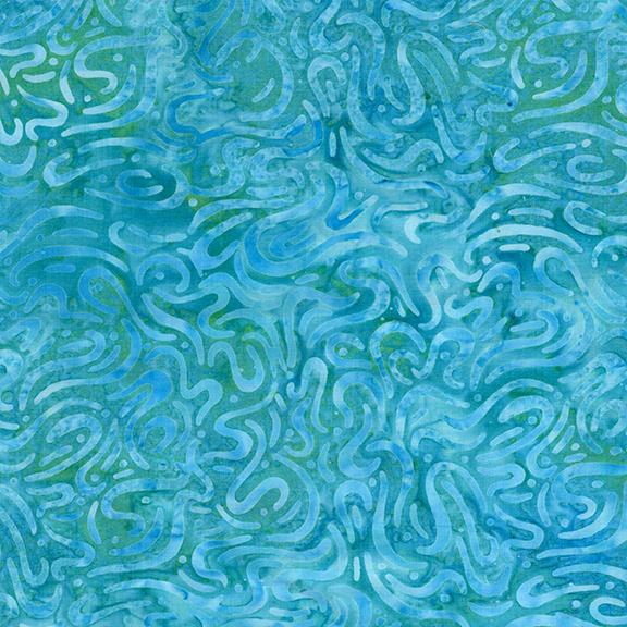 Dots and Doodles-Teal Parakeet