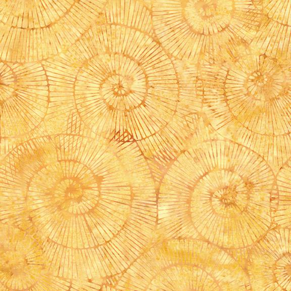 Fossil Spiral-Yellow Amber