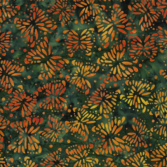 712403685 / Tossed Butterflies-Green Pineneedle