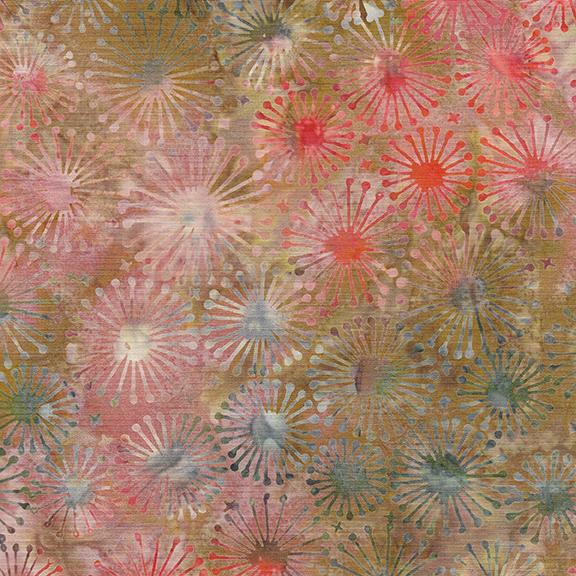 712406886 / Dandelion-Multi Red Brown