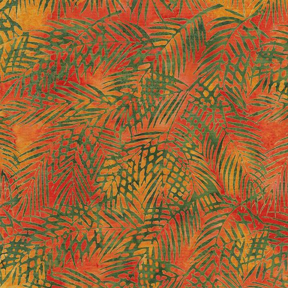 Tossed Palm-Orange Tiger