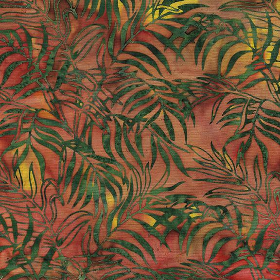112415286 / Palm Cluster-Red Brick