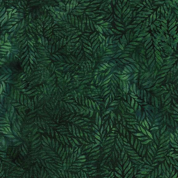112411695 / Mini Tossed Leaves-Green Hunter
