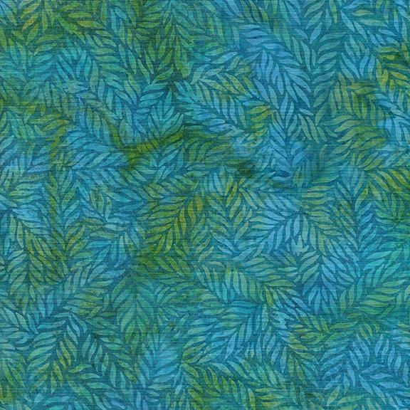 112411525 / Mini Tossed Leaves-Blue Morning Glory