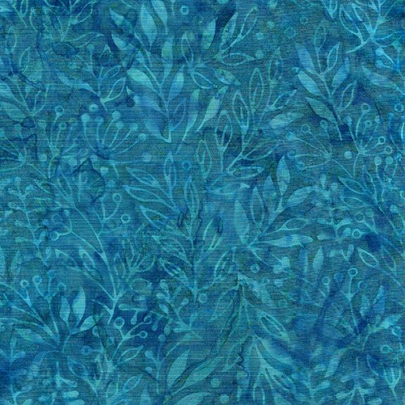 112419525 / Leaves with Dandelion-Blue Morning Glory