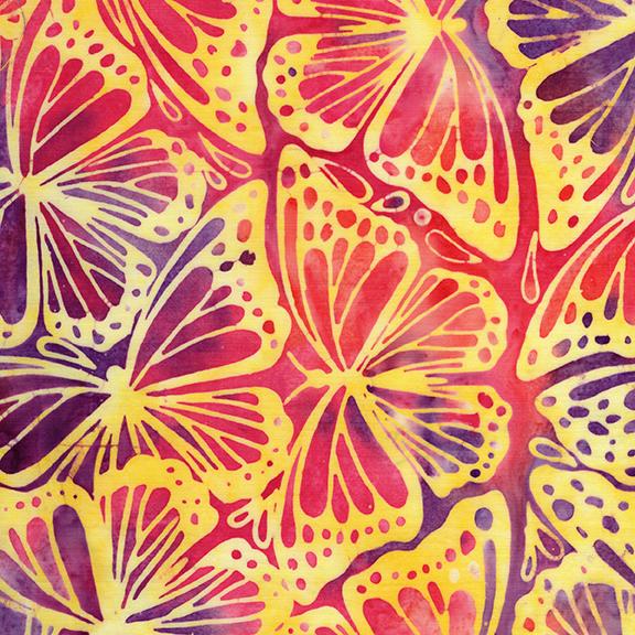 112503816 / Monarch Wings-Multi Pink Purple Orange