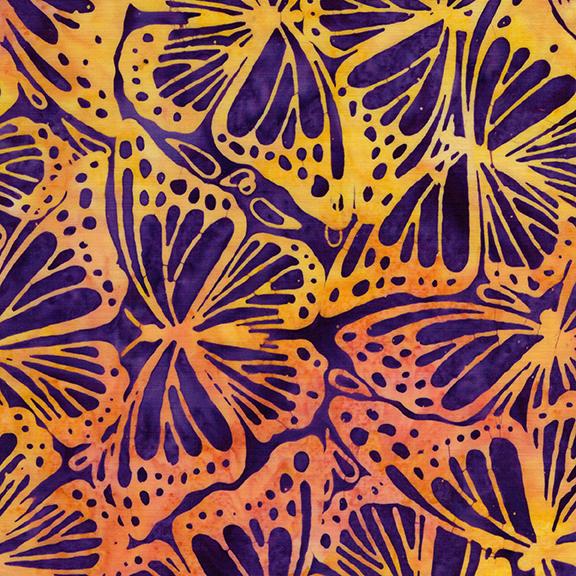 112503892 / Monarch Wings-Multi Purple Yellow