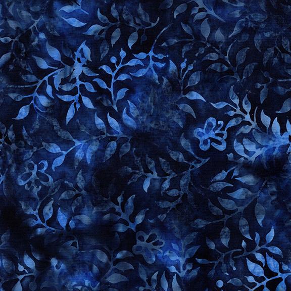 112508580 / Butterfly & Leaves-Blue Ocean