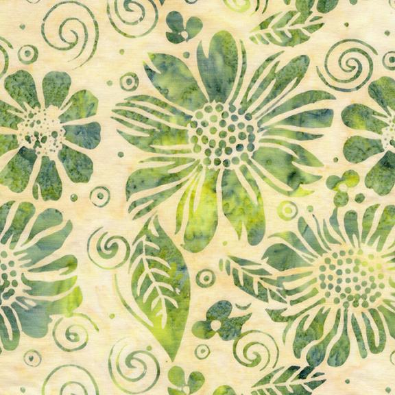 712522003 / Large Floral-Neutral Cream