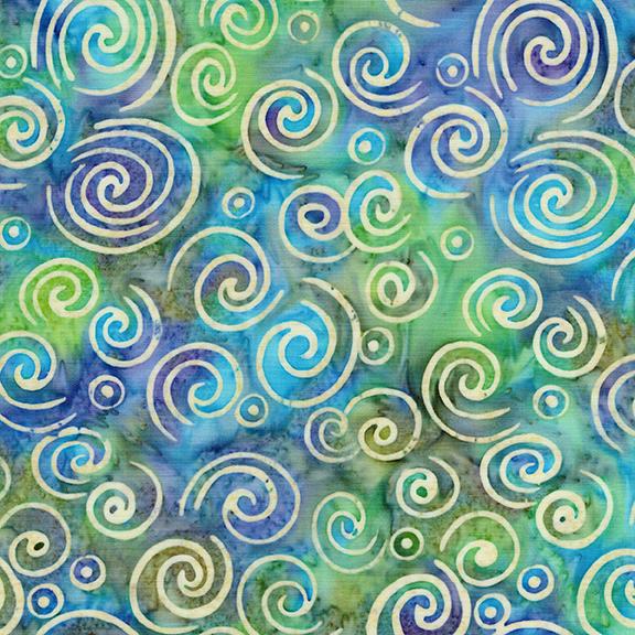 712528845 / Spiral-Multi Green Purple Mardi Gras