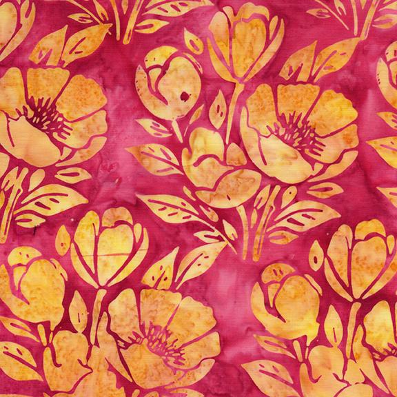 712507801 / Poppies Main-Multi Pink Yellow