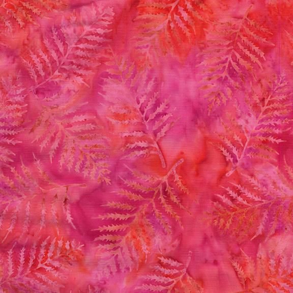 712511810 / Fern-Multi Pink Orange Sunset
