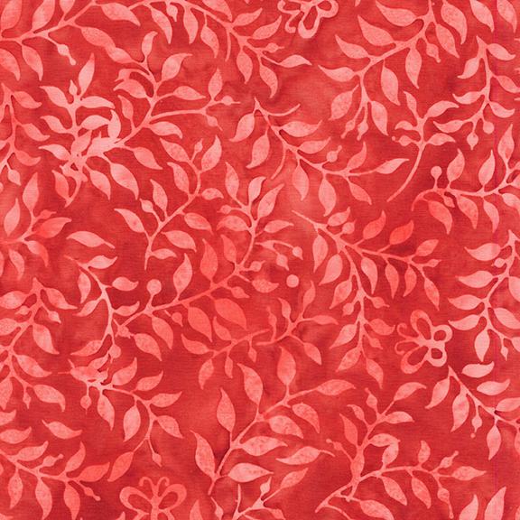 112508325 / Butterfly & Leaves-Red Tangy