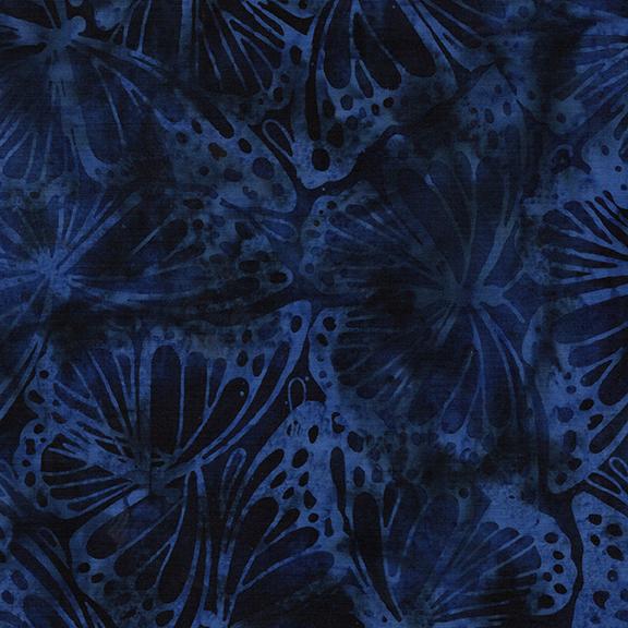 112503585 / Monarch Wings-Blue Navy